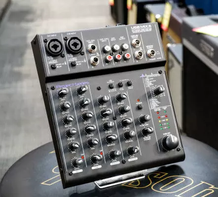 ART Pro Audio - 6 Channel USB Recording Mixer w/Fx